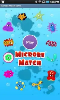 Microbe Match Game Screen Shot 0