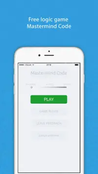 Mastermind Code Screen Shot 0