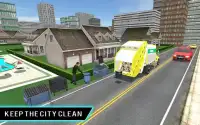 Real City Garbage Truck sim 3D Screen Shot 11