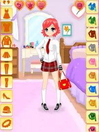 Anime Date Dress Up Girls Game Screen Shot 19