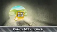 Simulador de construção de túnel ferroviário Screen Shot 11