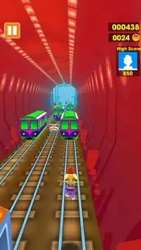 Subway Train Surf- Run Fun 3D Screen Shot 2