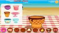 Ice Cream Decoration Machine - Games For Girls Screen Shot 1