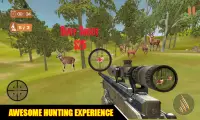 Deer Sniper Hunter: Wild Animal Hunting Game Screen Shot 1