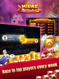 Midas Club - Lucky 9, Tongits, Pusoy, Card Games Screen Shot 0