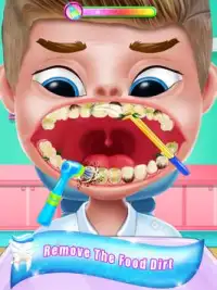 Crazy Dentist Doctor Free Fun Games Screen Shot 1