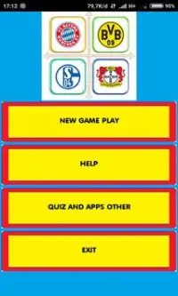 Guess Logo Club Bundesliga: Quiz Game Screen Shot 0