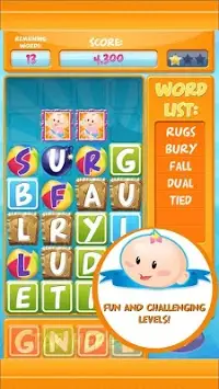 Baby Blocks - Spelling Game Screen Shot 1