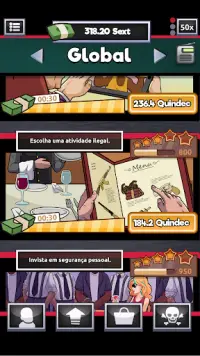 Idle Mafia Inc. – Vire um Chefão Poderoso Screen Shot 3