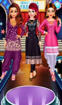 Indische Prinzessin Stylistin - Anzieh Spiele Screen Shot 6