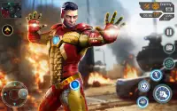 Iron Hero Superhero Robot Game Screen Shot 0