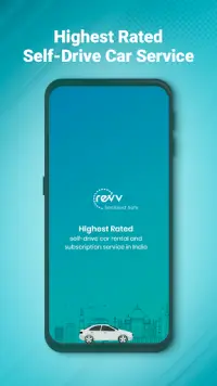 Revv App - Self Drive Car Rental Services in India Screen Shot 0
