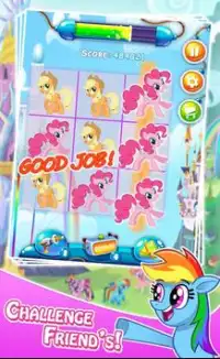 🌈 Little Unicorn Super Horse Pony Rainbow Screen Shot 6