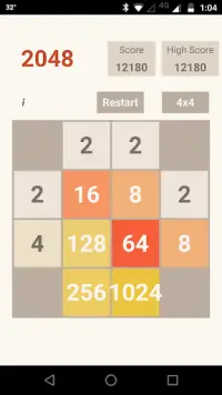 2048 scheggiato Screen Shot 0