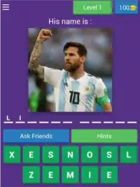 Guess The Fotball Player Screen Shot 5