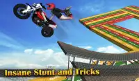 Impossible Track Bike Stunt Race : Cloud Driving Screen Shot 10