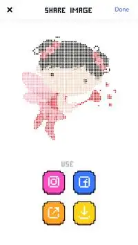 Fairy Coloring By Number-Pixel Art Screen Shot 4