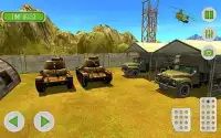 Offroad Hill Mengendarai Army Truck Simulator 3D Screen Shot 14