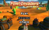 Fowl Invaders: Reheated Screen Shot 0