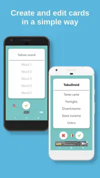 TabuDroid - The taboo game app Screen Shot 3
