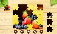 Fruit Jigsaw Puzzles Brain Games for Kids FREE Screen Shot 3
