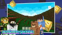 Pixel World,Lucky Block Race   Skins for Minecraft Screen Shot 1