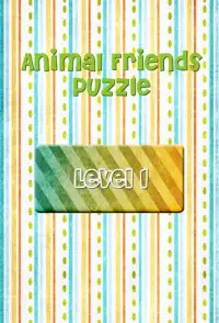 Animal Friends Puzzle Screen Shot 1