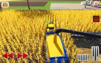 Village Land Modern Tractor And Bull Farm Screen Shot 1