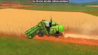 農業用トラクタートロリー22-実際のトラクターゲー Screen Shot 1