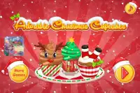 Adorable Christmas Cupcakes Screen Shot 0