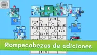 Juegos de matemáticas para niños con rompecabezas Screen Shot 1