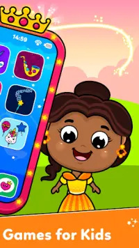 Timpy Baby Princess Phone Game Screen Shot 1
