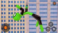 Spider Stickman Superhero Game Screen Shot 4
