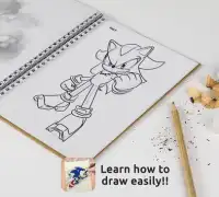 How to Draw Sonic the Hedgehog Screen Shot 1