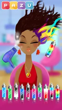 Mädchen Friseursalon - Friseur Spiele für Kinder Screen Shot 3