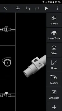 CorelCAD Mobile - .DWG CAD Viewer & Editor Screen Shot 3
