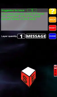 Puzzle Block Message Screen Shot 10