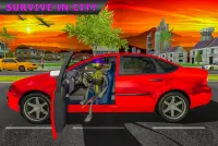 Panther Stickman Rope Hero City Crime Screen Shot 6