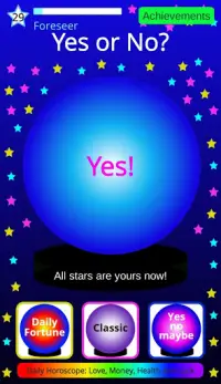 Crystal Ball Fortune Teller Free Horoscope Screen Shot 2