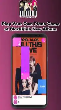 Blackpink Kill This Love Piano Game Screen Shot 4