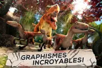 Dinosaure Jurassique - 3D Simulateur de Courses Screen Shot 1