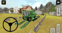 Tractor Simulator 3D: Harvester Transport Screen Shot 0