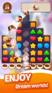 Cookie Crunch: Link Match Puzzle Screen Shot 0