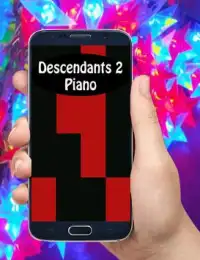 Descendants 2 : Piano Tiles Tap Screen Shot 2