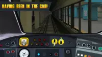Control de metro tren 3D Screen Shot 2