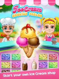 माई आइसक्रीम पार्लर गेम Screen Shot 0