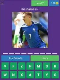 Guess The Fotball Player Screen Shot 6