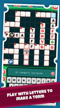 Journalism Crossword Puzzle Screen Shot 1