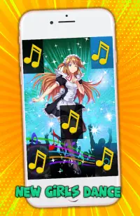 Manga Piano Anime Tiles Dance Song Music Game 2019 Screen Shot 1