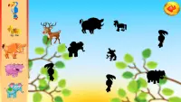 Animals puzzles for kids Screen Shot 8